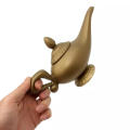 Festive Plastic Aladdin Magic Lamp Creative Lightweight Stage Props Versatile Colorful Halloween Christmas Party Supplies. 