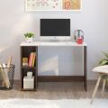 VTEC FURNITURE Modern Home Office Computer Desk Study Writing Desk with Shelves. 