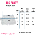 Women's Leg Panties Comfortable Slip-On Undergarment. 