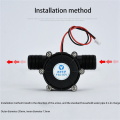 2X Micro-Hydro Generator 12V 10W DC Water Flow Generator Turbine Generator Hydroelectric Tap Water Flow Hydraulic DIY. 