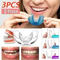 3 Stages Silicone Tooth Invisible Orthodontic Set Dental Appliance Teeth Retainer Mouth Guard Braces Tooth Tray Tooth Care Tool. 