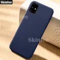For Samsung M51 Matte Silicone Phone Case for Samsung Galaxy M51 Super Scrub Non-slip Back Cover. 
