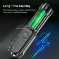 Geepact T6 Powerful Rechargeable Bicycle Zoom light Bright Led light Outdoor Focusing Rechargeable Torchlight Portable Home USB Rechargeable Torchlight Penlight Waterproof. 