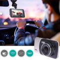 Car DVR 4 inch FHD 1080P Dash Cam Dual Lens Rear View Camera 24 hours Parking Monitoring Night Vision Driving Recorder. 