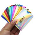 5Pcs Bank Id Lock Metal NFC Anti Rfid Card Holder Blocking. 