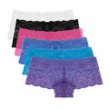 High Quality Lace Women's  Panties Seamless Boy Short Underwear Panty. 