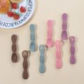 【NEW】 Food Grade Silicone Baby Spoon Fork Set Sticky Spoon Children Cutlery Training Spoon Feeding Tableware Soft Kitchen Accessories. 