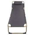 Portable Camping Bed Alloy Folding Camping Cot Comfortable Stable for Road Trip. 