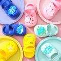 Baby Girls Boys Sandals Cartoon Duck Whale Flat Shoes With Hook Kids Whale Dino Duck Sandals Slippers Soft Non-slip Soled Newborn Shoes. 