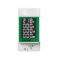 PZEM-008 1pc Din Rail Power Energy Meter Electronic Kwh Meter Wattmeter Multi Digital Ammeter Voltmeter AC 50-300V 100A. 