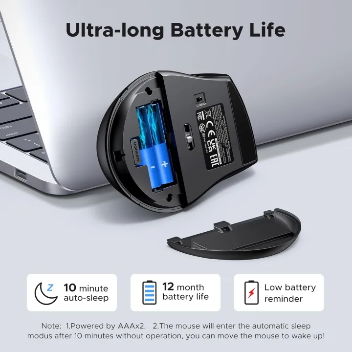 UGREEN%202.4G%20Wireless%20Mouse%20for%20Laptop,%201600%20DPI%20Optical%20Tracking,%2012-Month%20Battery%20Life,%206%20Buttons,%2015M%20Range%203%20Adjustable%20DPI%20Levels%20Ergonomic%20Mouse%20Compatible%20with%20PC%20MacBook%20Chromebook%20-%20Image%204
