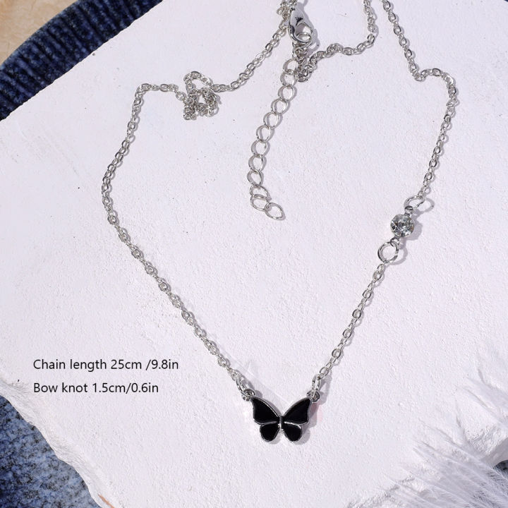 Light%20Luxury%20Hundred%20Black%20Butterfly%20Pendant%20Necklace%20Temperament%20Collarbone%20Chain%20Female%20-%20Image%204