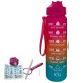 Water Bottle with Sports Colour Full BPA FREE Water Bottle. 