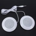 3X 3.5 mm Plug Universal Mini Neck Pillow Speaker for for MP3 MP4 Player. 