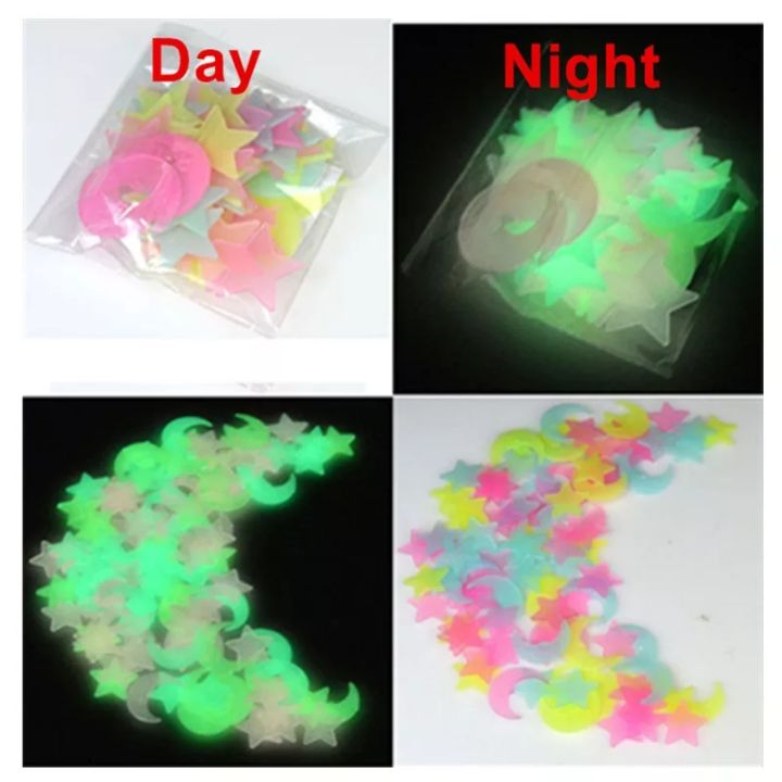 100Pcs%20Radium%20Luminous%20Star%20Stickers%20High%20Quality%203D%20Light%20Emitting%20Stars%20-%20Image%205