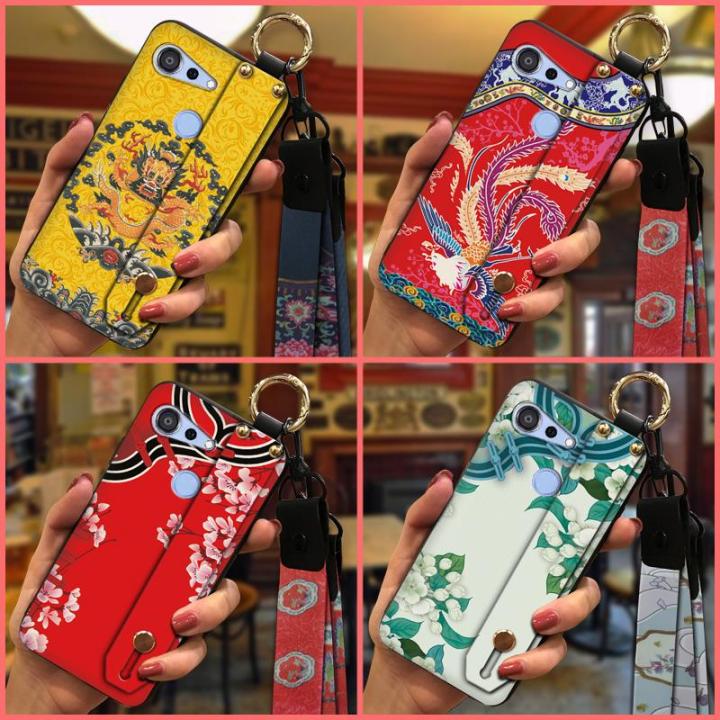 Wristband%20Anti-dust%20Phone%20Case%20For%20Kyocera%20Android%20One%20S6/Gratina%20KYV48%20Silicone%20Back%20Cover%20protective%20Fashion%20Design%20-%20Image%207