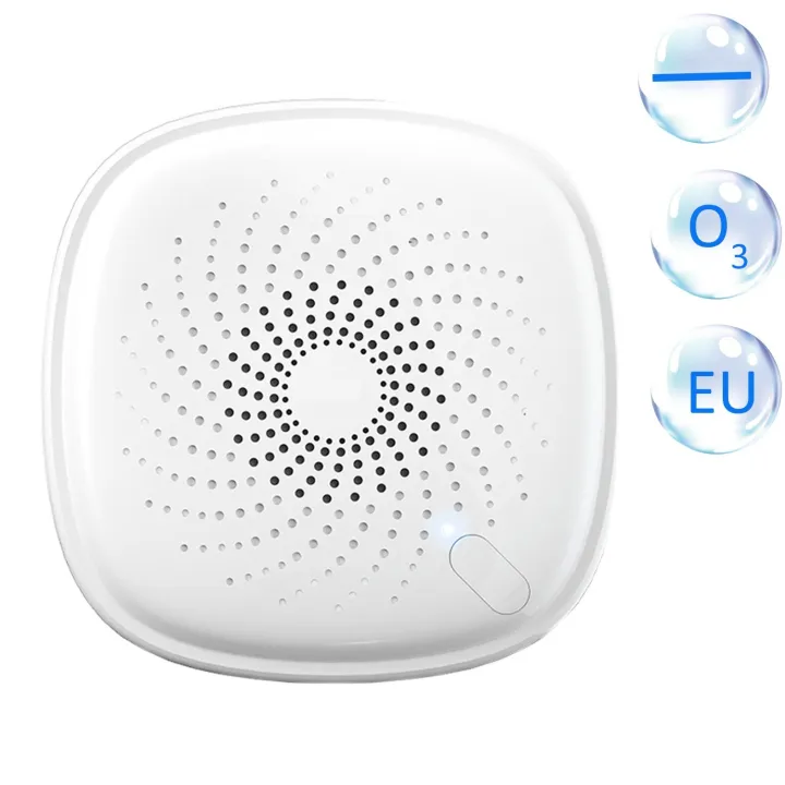 Two in one plug-in mini air purifier ozone deodorization