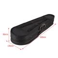 4/4 Violin Triangle Hard Case Lightweight Full Size Black – Protective Hard Violin Bag Empty Case for Full Size Violin, Durable Shell with Handle for Travel, Practice & Storage Musical Instrument Accessories Kandy Musical Hub. 