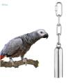 Parrot Bell Toy Pendant Bird Toy for Hamster Chinchilla Rabbit Budgie Macaws S. 