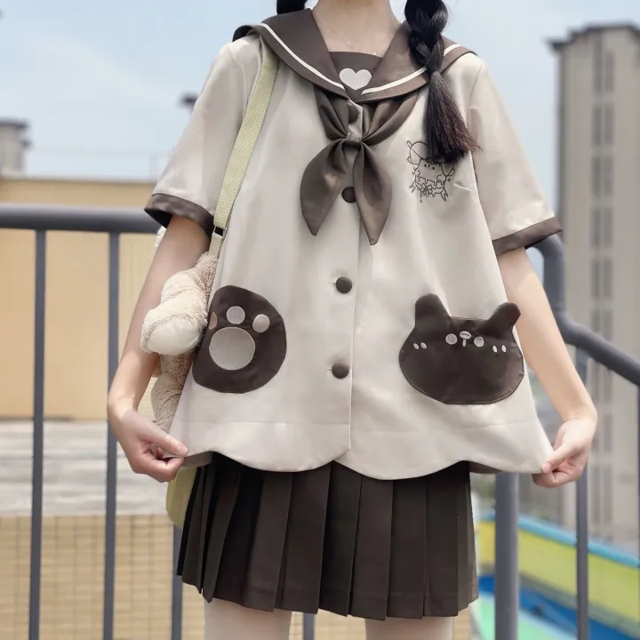 %E3%80%90Wood%20SauceJK%E3%80%91Original%20Puree%20Cocoa%20Love%20KindergartenJKUniform%20Spring%20and%20Summer%20New%20Long%20Sleeve%20Sailor%20Suit%20-%20Image%202