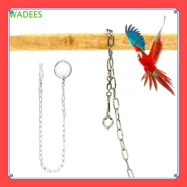 Bird Chain ShopSphere VibeVendor WADEES Lovebirds Bird Foot Chain Cockatiel Leash ...