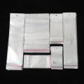 100PcsTransparent Self Adhesive Seal Plastic Storage Bag OPP Pack Bag With Hang Hole Retail Packaging Pouch. 