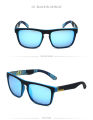 Sunglass Sunglasses Polarized Sunglasses Luxury shades Sunglasses Women Men Unisex Sunglasses Eyewear Fashion Sports Riding Sunglasses Classic Sport UV400 Protected Blue Black Blue Grey Multicolor Frame Mirror Blue Lens. 