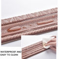 3D Wall Skirting Wallpaper Baseboard Flexible Waterproof PE Foam Molding Trim Peel Stick Rubber Wall Base Moulding Trim Self-Adhesive Vinyl Wall Sticker Decoration. 
