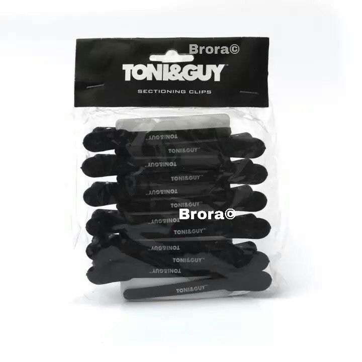 TONI&GUY%20Professional%20Soft-Touch%20Sectioning%20Clips%2012%20Pcs%20-%20Image%204