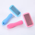 Self-Cleaner Pet Grooming Brush Dematting Brushes Pet Hair Shedding Dogs Cats Rabbit Horse Ergonomic Grip Handle Dog Hair Brush Hair Comb Fur Slicker Brush Fur Comb Cat Brush Cat Comb Dog Brush Dog Comb Deshedding Pet Grooming Long Fur Hair Shed. 