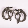 High grade Dragon earrings Intricate Metal Personality Metal pendant Cool Fashion jewelry for Fashion accessories Costume parties Daily wear Gift for dragon lovers Trendy fashionistas. 