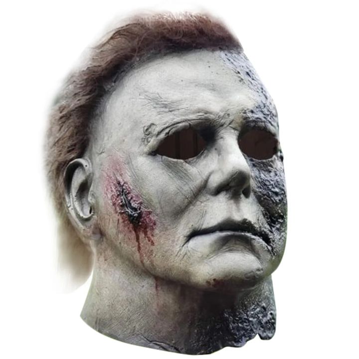 Halloween Michael Myers Killer Mask Cosplay Horror Bloody Latex Masks Helmet Carnival Masquerade Party Costume Props 2023