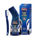 Cherry Blossom Sports Shoe Cleaner with Free Brush - 75ml | Cleans all Non-Leather Shoes in minutes (FROM INDIA) SAB. 