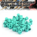 10/200pcs Air Conditioning Charging Hose Valve Gasket Car Manifold Repair Sealing Kit Replacement Rubber Gasket Pad Seal Ring. 