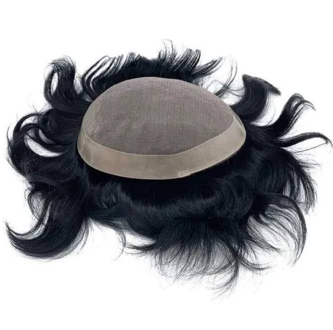 Mono%20Men%20Hair%20Toupee%20Natural%20Male%20Hair%20Capillary%20Prosthesis%20Durable%20Male%20Wigs%20100%25%20Indian%20Human%20Hair%20Replacement%20Systems%20For%20Men%20-%20Image%202