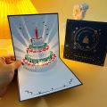 birthday cards 2023 3D Birthday Cake Happy Birthday Card Music Light Greeting Card with PopUp Happy Cards Decorations Creative Girl GiftGift Cards Tags. 