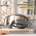Outtobe Swimming Goggles Large Frame HD Lenses Integrated Earplug Design Anti Fog Waterproof Colorful Beach Eye Mask Men Women Diving Glasses Water Sports Eye Protection Swimming Glasses. 