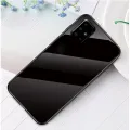 Slim Hybrid Gradient Tempered Glass Case for Samsung Galaxy M21/M30s Phone Cover Soft TPU frame Colorful Patterned Glass Hard Back Case. 
