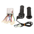 Scooter Controller Throttle Grip Kit Long Line Throttle Handle For Electric Bike. 