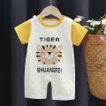 I Love Daddy&Mummy Baby Body Suit Pure Cotton Summer Short Sleeve Hardcover Creeper Boy Girl Clothes Newborn 3-36m. 