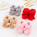 Infant Baby Winter New Warm Boots Newborn Girls Boys First Walkers Shoes Soft Sole Fur Snow Boots Kids Anti-slip Toddler Booties. 