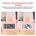 Multifunctional Mini Slarm Clock Cute LED Clock with Temperature Display Calendar Clock Desktop Table Clocks Digital Alarm Clock. 