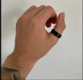 Black colour Rings for men rings for functional ring Rings for Men and Women Black Rings For Boys and Girls. 
