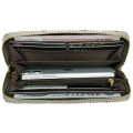 David Jones Paris women wallet pu leather female handbag small printing lady purse. 