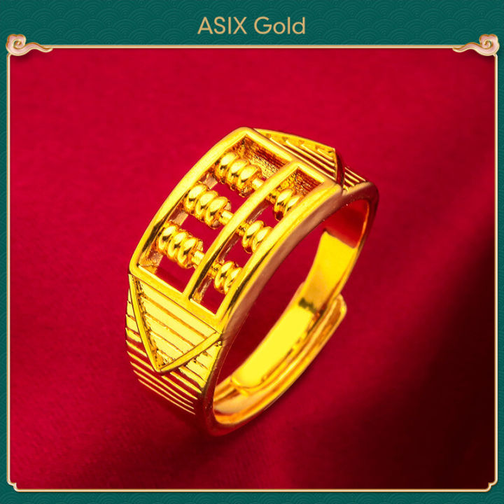 ASIX%20GOLD%20Money%20Catcher%20Ring%20916%20Gold%20Abacus%20Ring%20for%20Women%20-%20Image%207