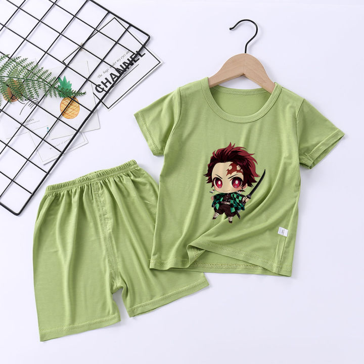 Demon%20Slayer%20Baby%20Pajama%20Suit%20Kamado%20Nezuko%20Girl%20Sleepwear%20Kamado%20Tanjirou%20Boy%20Pijamas%20Outfit%20Home%20Tops%20Pants%20Set%20Sleep%20Clothes%20-%20Image%202