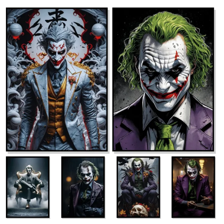 A3/A4%20Size%20Framed%20wall%20posters%20%20Batman%20DC%20universe%20Joker%20wall%20posters%20-%20Image%205