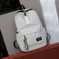 Fashion Trendy Backpack Backpack Male Junior High School Student Schoolbag Male High School Student Girls and Boys Canvas Korean Style Student Bag. 
