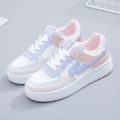Atikota Women Low-Top Sneakers Ins Popular All-Match Casual Sport Schoolgirl Retro White Shoes. 