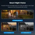V380,IP security camera CCTV 8MP 4G SIM Camera , Outdoor waterproof belt alarm 360 pan tilt CCTV dual lens camera. 